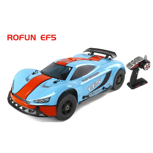 ROVAN ROFUN 1/5 EF5  200A 8S 배터리 전동 풀버젼 블루 RTR