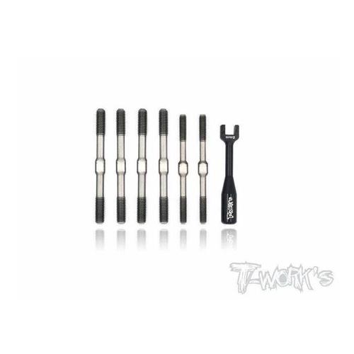 TWORKS TEKNO EB48.3 For Titanium Alloy Positive-Anti-Round Toggle Stick Set TB-093