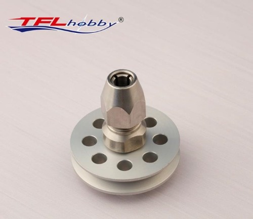 Tin Fu Lung Model Roller Coil 6.35mm Shaft of 26CC Engine Flywheel Connecting Head, Launch Wheel, Petrol Fittings