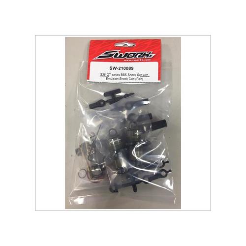 [SW-210089] S35-GT series L-BBS Front Shock Set with Emulsion Shock Cap(PAIR)