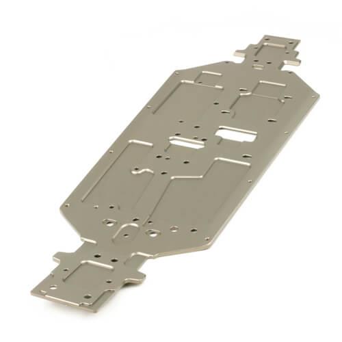 TKR9303B - Chassis (7075, 3mm, hard anodized, lightened, NB48 2.1)