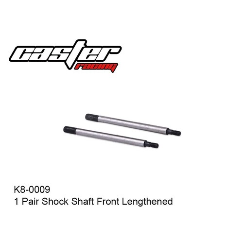 extension of front shock absorber shaft #K8-0009