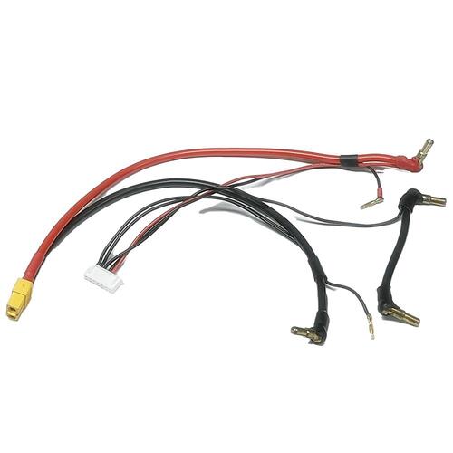 PRG RACING XT60 한채널  2s+2s4S 충전케이블 4-5mm 12AWG AMASS