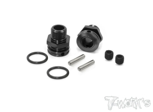 TWORKS TO-249B-M Dual lock 17mm Truggy Wheel Adapter 11.5mm ( For Mugen , SWorkz )