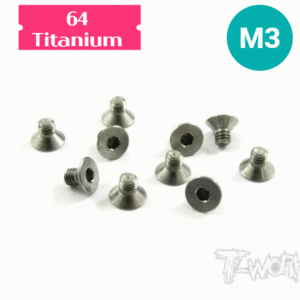M3 64 Titanium Hex. Countersink Screw 14종