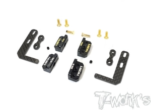 TWORKS TE-210-T4 Adjustable Battery Holder With Tape Mount Set ( For Xray T4&#039; 17/18/19/20)