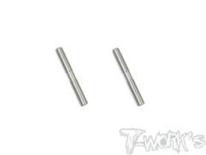 TWORKS TP-096-A 64 Titanium Hinge Pin 3x25mm( For Yokomo BD9 )2pcs.
