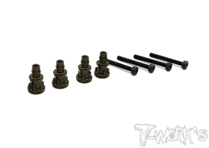 TWORKS TO-240-SW Hard Coated 7075-T6 Alum. Shock Standoffs ( For SWORKZ S35-4 ) 4pcs.
