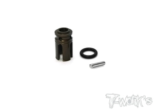 TWORKS TE-TC01-N 7075-T6 Hard Coated Alum. Center Cup ( For Tamiya TC-01 )