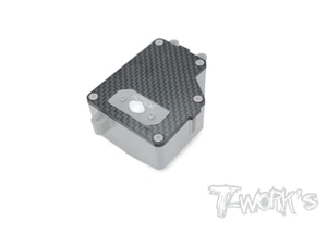 TWORKS TO-299-B3.2 Graphite Reciver Box Plate With Switch Hole ( Team Associated RC8 B4 B3.2 )