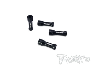 TWORKS TE-TC01-A Aluminum Damper Extenders 4pcs. ( For Tamiya TC-01 )