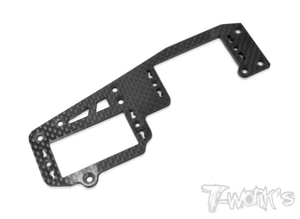 TWORKS TO-253-R Graphite Radio Plate For Kyosho Inferno GT3