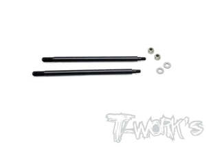 TWORKS TO-261-S35.4 DLC coated Rear Shock Shaft 69.2mm ( SWORKZ S35.4 ) 2pcs.