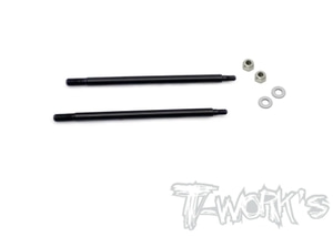 TWORKS TO-261-S35.3 DLC coated Rear Shock Shaft 70.4mm ( SWORKZ S35.3 ) 2pcs.