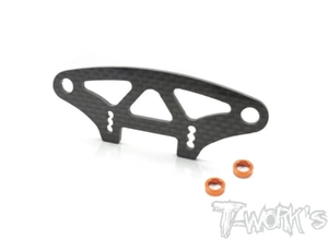 TWORKS TE-203-T419 Graphite Upper Holder For Bumper ( For Xray T4&#039;19/T4&#039;20)