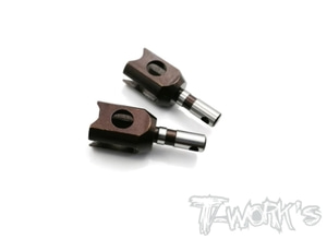 TWORKS TO-195-M Spring Steel F/R Diff. Joint ( For Mugen MBX ) 2pcs.