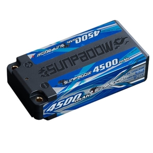 SUNPADOW 4500mAh-2S2P-7.4V-120C  60C Lipo 배터리 쇼티 팩