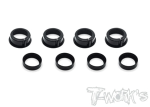 TWORKS TE-222-T4 Alum. Adjustment Bearing Hub With POM Spacer ( For Xray T4&#039;20/19/18/17 )