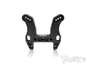 TWORKS TO-241-K Black Hard Coated 7075-T6 Alum.Front Shock Tower S/ High Mount (For Kyosho MP9 TKI3/TKI4 /MP9e EVO)