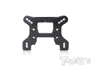 TWORKS TE-182-B74 Graphite Front Shock Tower ( For Team Associated RC10 B74 )