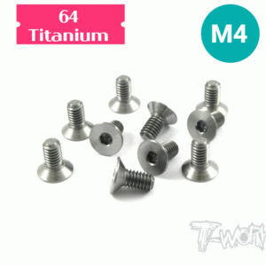 M4 64 Titanium Hex Countersink Screw 7종