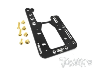 TWORKS 매장입고 TO-254-MP10 7075-T6 Alum. One Piece Engine Mount Plate ( For Kyosho MP10 )