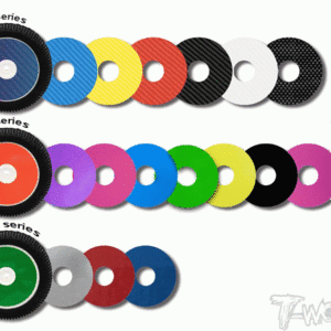 TS-059 3D Graphite 1/10 Buggy Rims Sticker 12pcs. (9colors.)