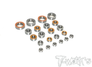 TWORKS BBS-T420 Precision Ball Bearing Set ( For Xray T4 2020 ) 22pcs.
