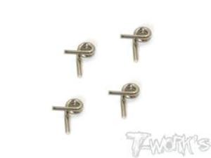 TWORKS TG-062-B 1.0mm Clutch Spring ( For 4 shoes Clutch ) 4pcs.