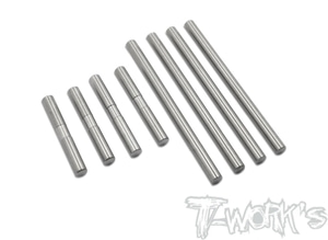 TWORKS TP-096 64 Titanium Suspension Pin Set ( For Yokomo BD9 )
