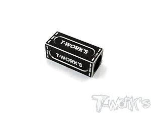 TWORKS TT-074BK 16 / 17mm 안티 트윅 블록 (Xray T4 2020 용) 블랙