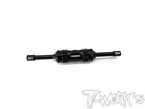 TWORKS TT-060-B Hard Coated 7075-T6 2-Way Socket Driver 5.0 &amp; 5.5mm