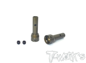 TWORKS TO-278-MP10 Hard Coated Alum. F/R Axle Shaft ( For Kyosho MP10 only use for T-Work&#039;s CVD )2pcs