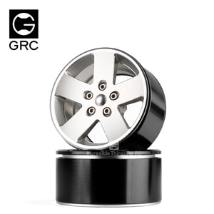 GRC 2.2 알루미늄 Beadlock 휠 실버 # G50 GAX0143G