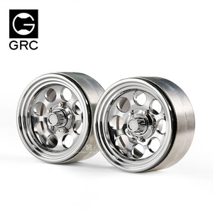 GRC 1.9 인치 알루미늄 크롬 비드 락 휠 # G08 GAX0138A