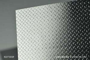 CROSSRC 알루미늄 크로스 패턴  미끄럼 방지 보호판 300 * 148 * 0.5mm CS-92273038