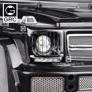 GRC TRX4 TRX6  Benz G500 G63 헤드 라이트 메탈 메쉬 커버 G160DF