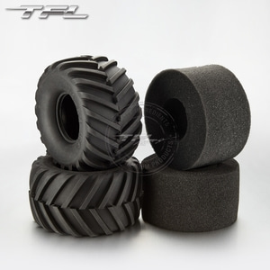 TFL rubber tires+Sponge130 * 75mm C1801-03