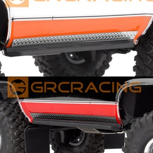 GRC TRX4 Chevrolet Blazer Trailblazer 자동차 쉘 사이드 스커트 스키드 플레이트 장식 시트 G165DS / DB