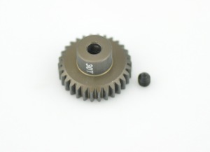 Motor-pinion alu hard  48P / 30T  (SER120168)