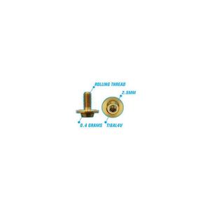 RCPJ-A004-2 Clutch retainer Allen Screw in Titanium Grade 5 6Al4V (2개입)