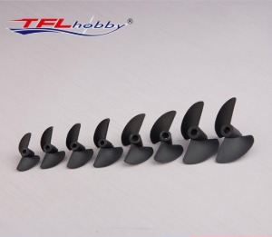 TFLO series 2-leaf plastic propeller 3.18/4.76 mm methanol ship brushless semi-impregnated nylon paddle