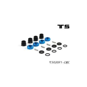 Teamsaxo Multi-color Vehicle Cylindrical Pillar Adjustment Nut, Screw, Vehicle Cylinder Mounting Column TS02071