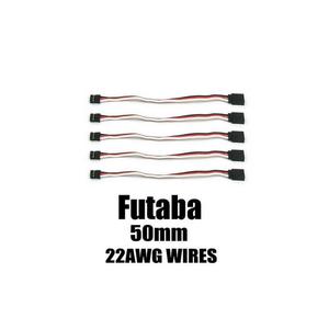 TWORKS Futaba 22 AWG Extensions 50mm EA-