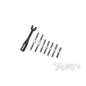 TWORKS ARC R11 2017 for 64 Ti alloy front-and-reverse torsion bar tie rod set