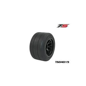 TS04019 F1 Rubber tire front wheel