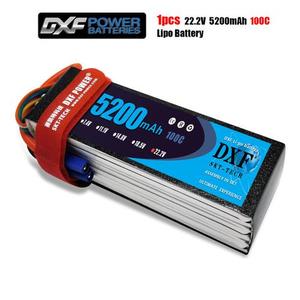 DXF 6S 22.2V 5200mah 100C-200C Graphene Lipo 배터리 155MM 48MM 48MM
