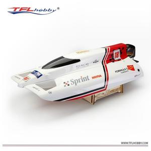 F3 Powerboat Simulating Glass-Steel Model Ship, Brushless Exterior Machine, Remote Control Ship Model