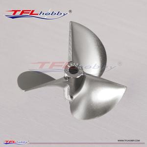 TFL gasoline model CNC tri-bladed aluminum propeller, pitch 1.8 mm diameter 55 mm