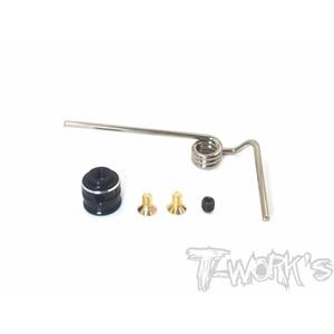 TWORKS Exhaust Pipe Bracket for Kyosho MP9/MP10/GT2/GT